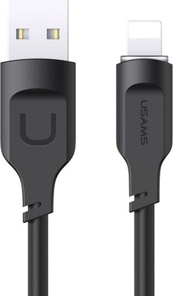 Кабель Lightning --> USB2.0, 1.2m, "Usams" [SJ565USB01], <Black>