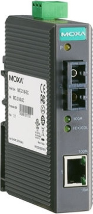 Медиаконвертер "MOXA" [IMC-21-S-SC] 2ports 10/100BaseTX
