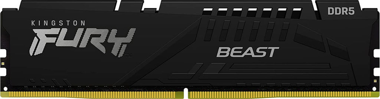 Модуль памяти DDR5 6000Mhz - 8Gb(1x8Gb) "Kingston" [KF560C40BB-8] Fury Beast Black