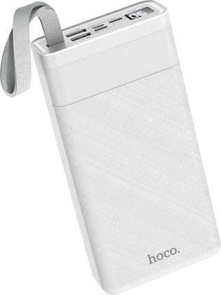 Батарея резервного питания "Hoco" [J73] <White>; 30000 mAh