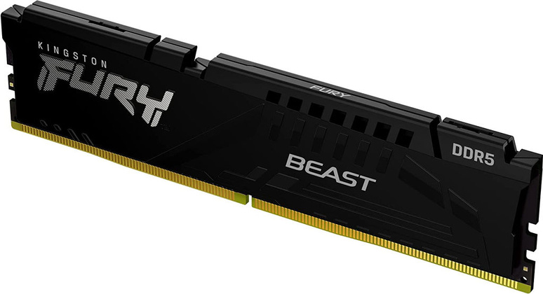 Модуль памяти DDR5 6000Mhz - 8Gb(1x8Gb) "Kingston" [KF560C40BB-8] Fury Beast Black