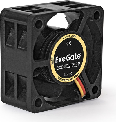 Вентилятор "ExeGate" [EX04020S3P]; 40x40x20mm; 3pin