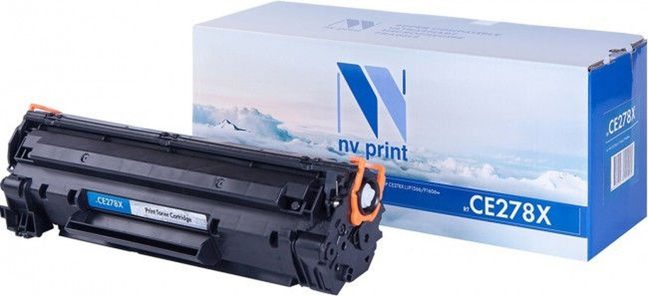 Тонер-картридж "NV Print" [NV-CE278X] для HP LaserJet Pro P1566/P1606dn/M1536dnf <Black>