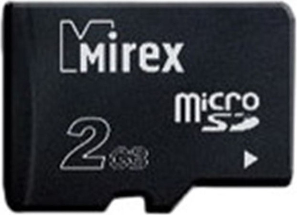 Карта памяти microSD 2 Гб Mirex (13612-MCROSD02) Class 4