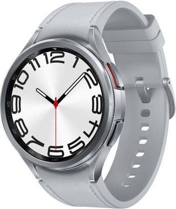 Умные часы "Samsung" Galaxy Watch 6 Classic 47mm [SM-R960NZSACIS] <Silver>
