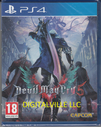 Игровой диск для Sony PS4 Devil May Cry 5 [5055060946404] RU subtitles