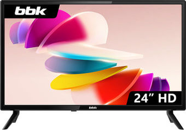 Телевизор 23.6" LCD "BBK" [24LEM-1046/T2C]; HD-Ready (1366x768) 
