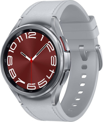 Умные часы "Samsung" Galaxy Watch 6 Classic 43mm [SM-R950NZSACIS] <Silver>
