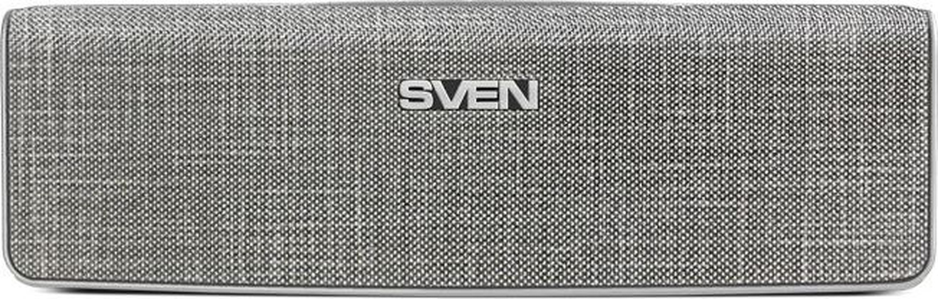 Портативная акустика - "SVEN" [PS-195] <Grey> 2х8W; Bluetooth