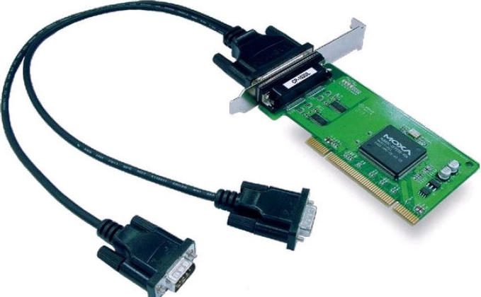 Контроллер PCI --> COM*2 "MOXA" [CP-102EL-DB9M], RS-232