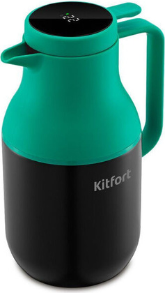 Термос "Kitfort" [KT-1240-2], <Black/Green>, 1.6л.