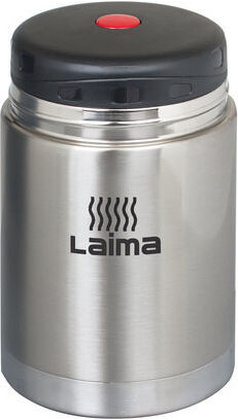 Термос для еды "LAIMA" [601408], <Steel>, 0.8л