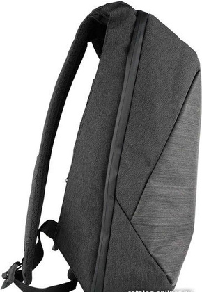 Рюкзак для ноутбука 17" - "HAFF" [HF1113] <Black/Brown>