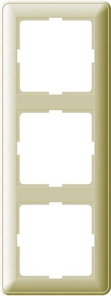 Рамка трехместная "Schneider Electric" [KD-3-28] W59 <Слоновая кость>
