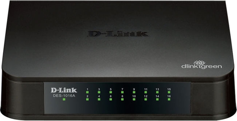 Коммутатор "DLink" [DES-1016A/E2A] 16-port 10/100 Mbps Switch