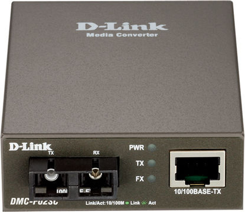 Медиаконвертер "D-Link" [DMC-F02SC/B1A]