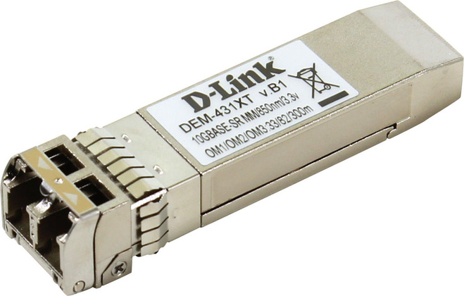 Модуль "D-Link" [431XT/B1A] 1x1000Base-SR; SFP-трансивер