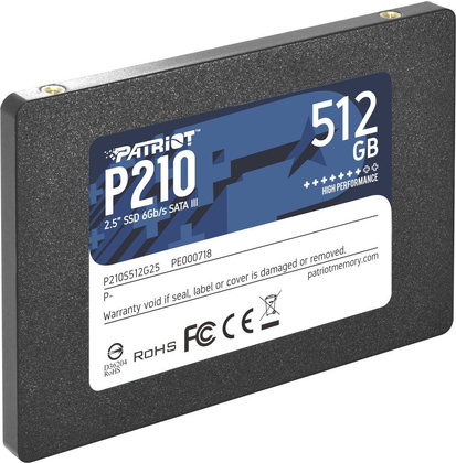 SSD 512 Гб Patriot P210 (P210S512G25)