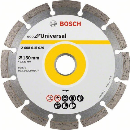 Диск алмазный отрезной 150х22,23 мм "Bosch" [2.608.615.029]