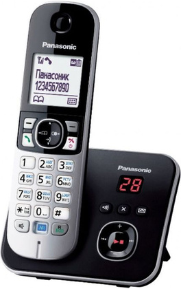 Р/Телефон Panasonic KX-TG6821RUB <Чёрный>