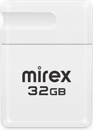 Накопитель USB 2.0 - 32Gb "Mirex" [13600-FMUMIW32] <MINCA white>