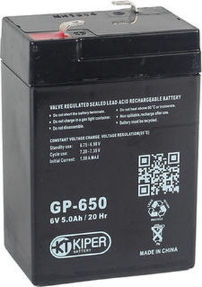 Аккумулятор Kiper GP-650 5 000 мАч