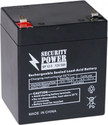 Аккумулятор Security Power SP 12-5 5 000 мАч