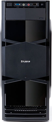 Корпус Zalman ZM-T3 <Black>; Mini-Tower, без БП