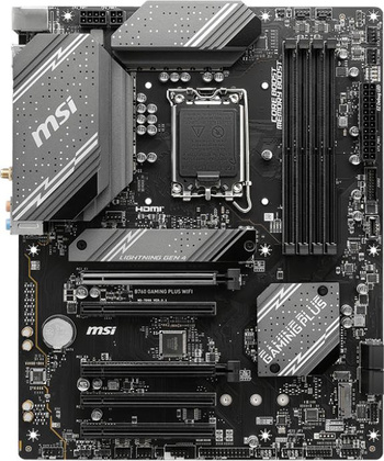 Мат.плата MSI B760 GAMING PLUS (Intel B760), ATX, DDR5, HDMI/DP [S-1700] Wi-Fi