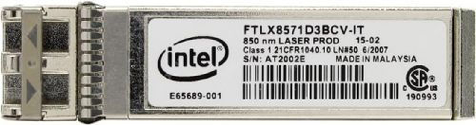 Модуль "Intel" E10GSFPSR 1000BASE-SX/10GBASE-SR