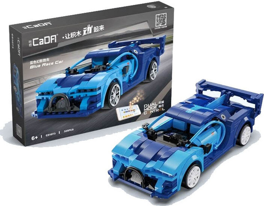 Конструктор "CaDa" Blue Phantom Sports car - Спортивный автомобиль на радиоуправ [C51073W]