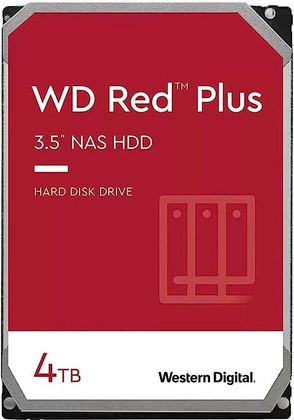 Жесткий диск SATA - 4TB Western Digital WD40EFPX; 5400rpm; 256Mb; NAS; Red