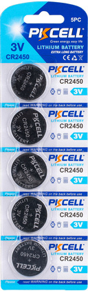 Батарейка PKCELL CR2450-5B CR2450