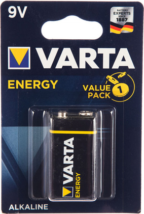 Батарейка Крона 9V - "Varta" [6LR61]; ENERGY; Alkaline; блистер
