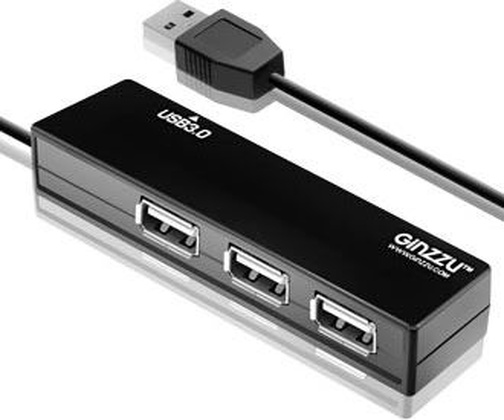 Разветвитель USB Ginzzu GR-334UB
