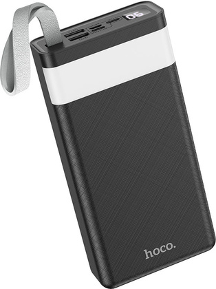 Батарея резервного питания "Hoco" [J73] <Black>; 30000 mAh