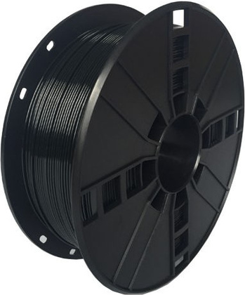 Пластик PLA+ "Gembird" [3DP-PLA+1.75-02-BK], 1.7 мм, <Black>, 1кг.