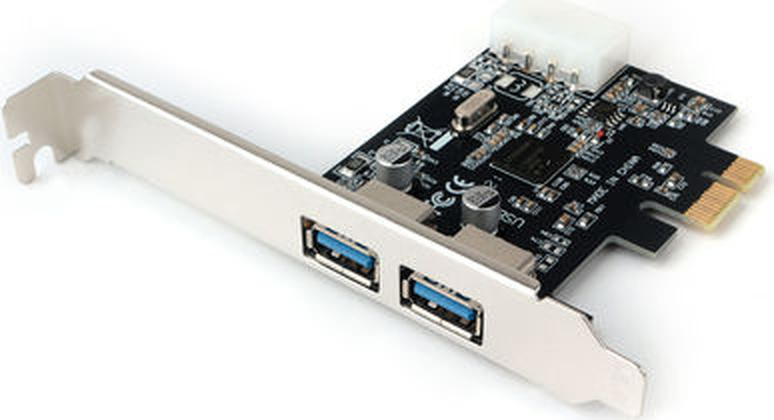 Контроллер PCI-E  -> 2 х USB 3.0 (внутр.) Gembird (SPCR-01)