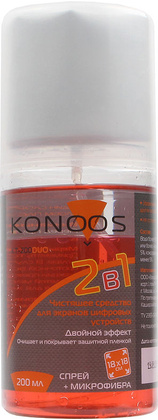 Спрей + салфетка Konoos (KT-200DUO)