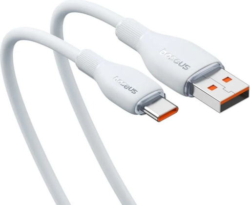 Кабель USB 2.0 - USB Type-C (2,0m) "Baseus" [P10355703221-01] <White> 100W