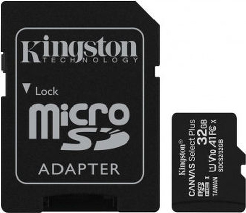 Карта памяти microSDHC 32 Гб Kingston (Canvas Select Plus) Class 10 (UHS-I (U1))