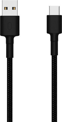 Кабель Xiaomi USB - USB Type-C (1,0м, Чёрный)