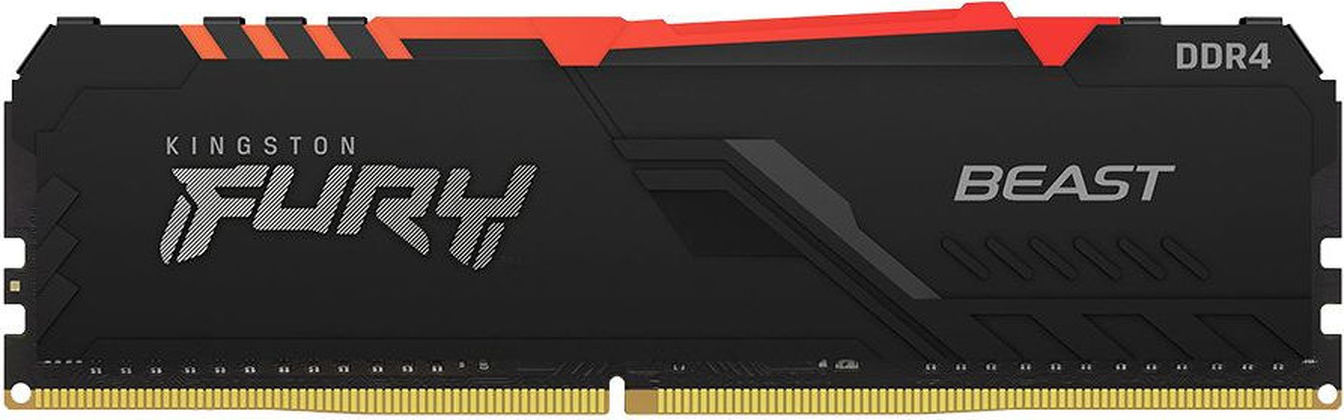 Модуль памяти DDR4 3600Mhz - 8Gb(1x8Gb) "Kingston" [KF436C17BB2A/8] Fury 
