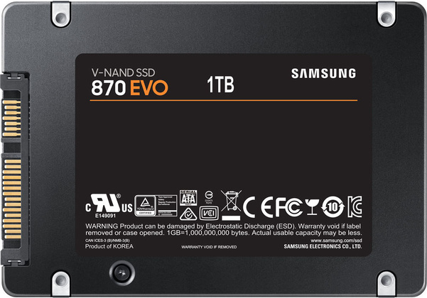 SSD 1 Тб Samsung 870 EVO (MZ-77E1T0BW)
