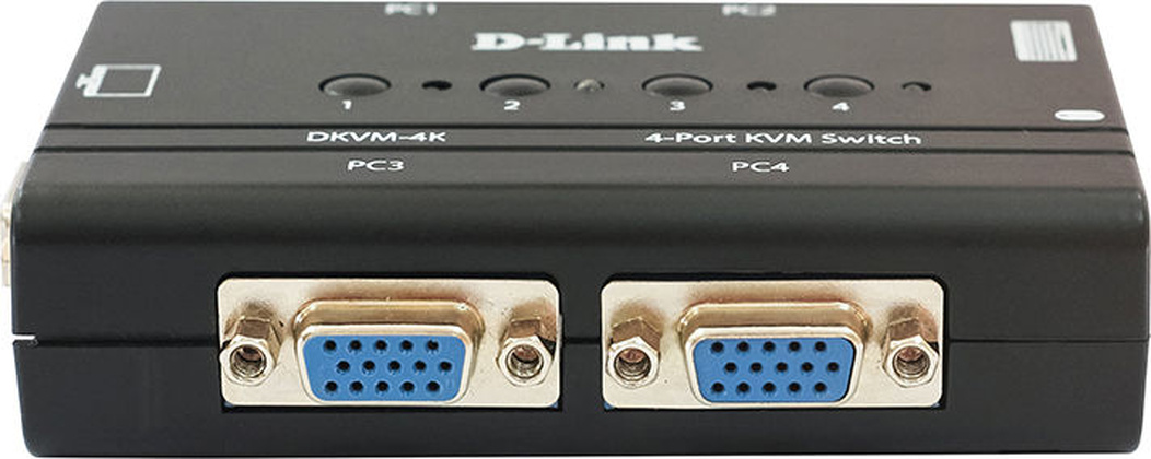 Переключатель KVM D-Link DKVM-4K/B2A