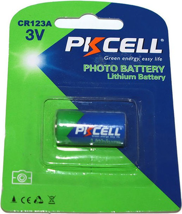 Батарейка PKCELL CR123A-1B CR123A