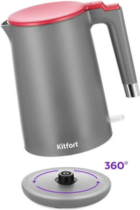 Электрочайник "Kitfort" [KT-6662-2] <Grey>