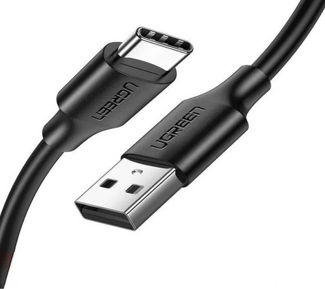 Кабель USB 2.0 - USB Type-C (1,0m) "Ugreen" US287 [60116] <Black> 3A
