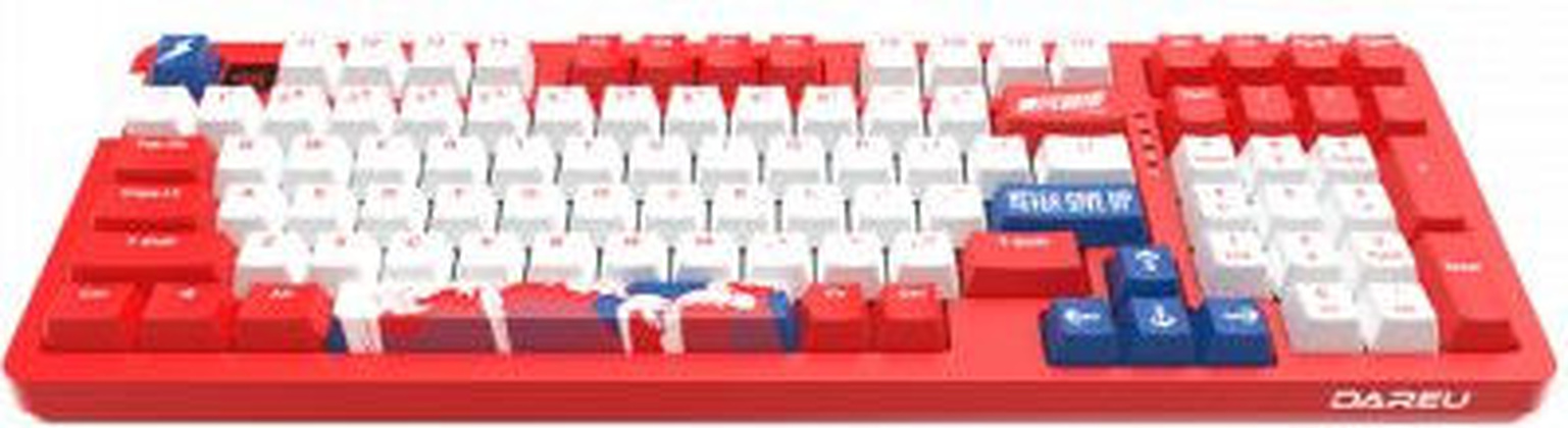 Клавиатура Dareu "A98 Prot", <Sailing/Red>; USB