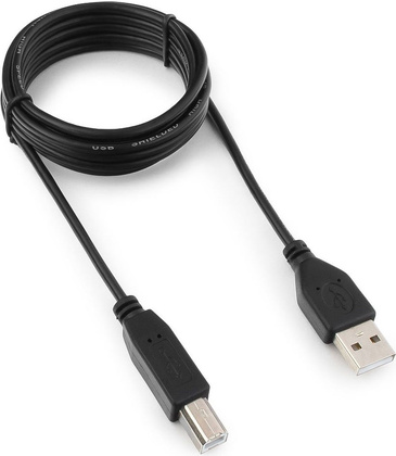 Кабель / USB 2.0 / - 1.8м "Гарнизон" [GCC-USB2-AMBM-1.8M] <Black>